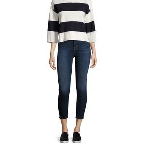 J Brand Midrise Capri cropped skinny jeans EUC